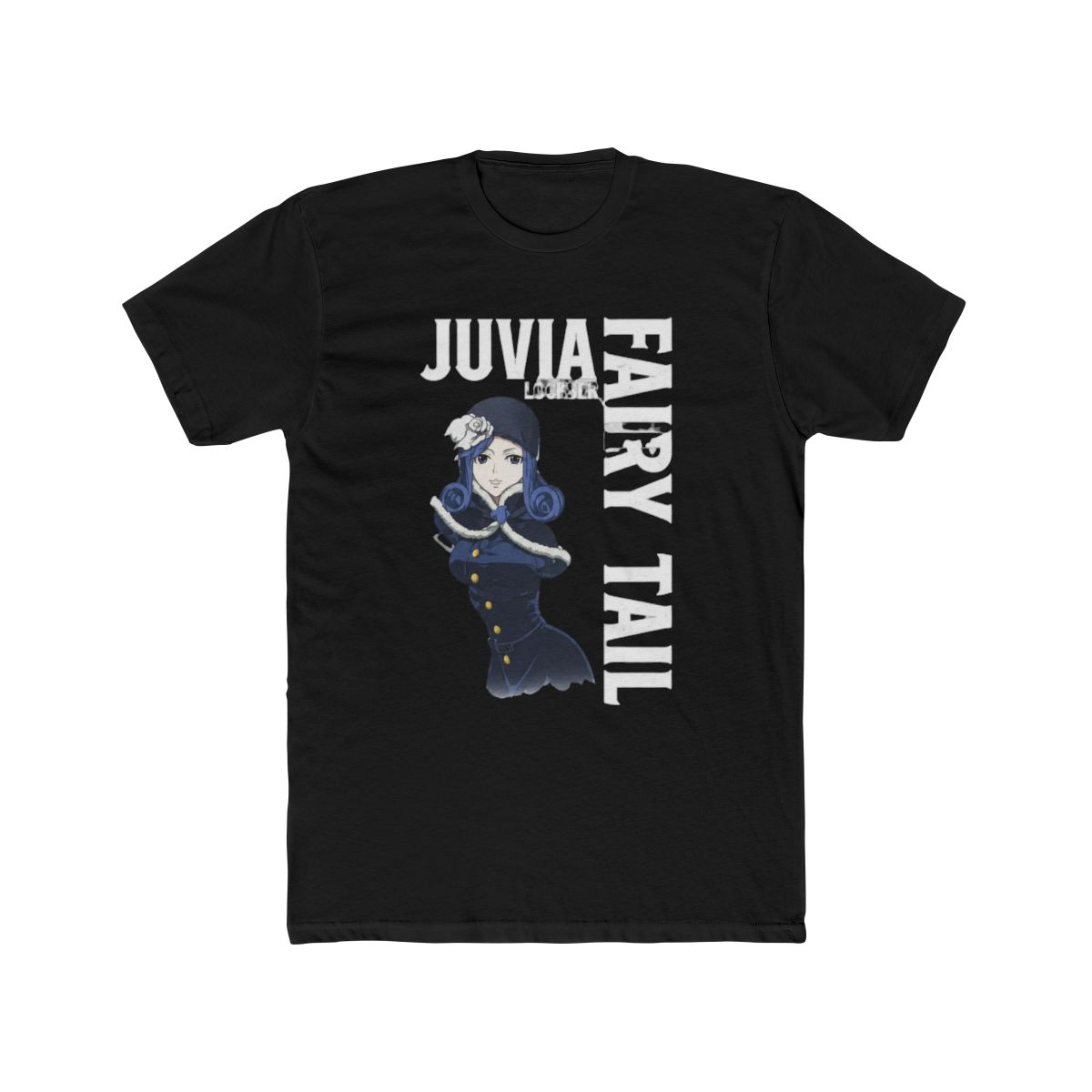 Fairy Tail Juvia Lockser Focus Mineral Wash T Shirt - alternate angle 3, merchandise