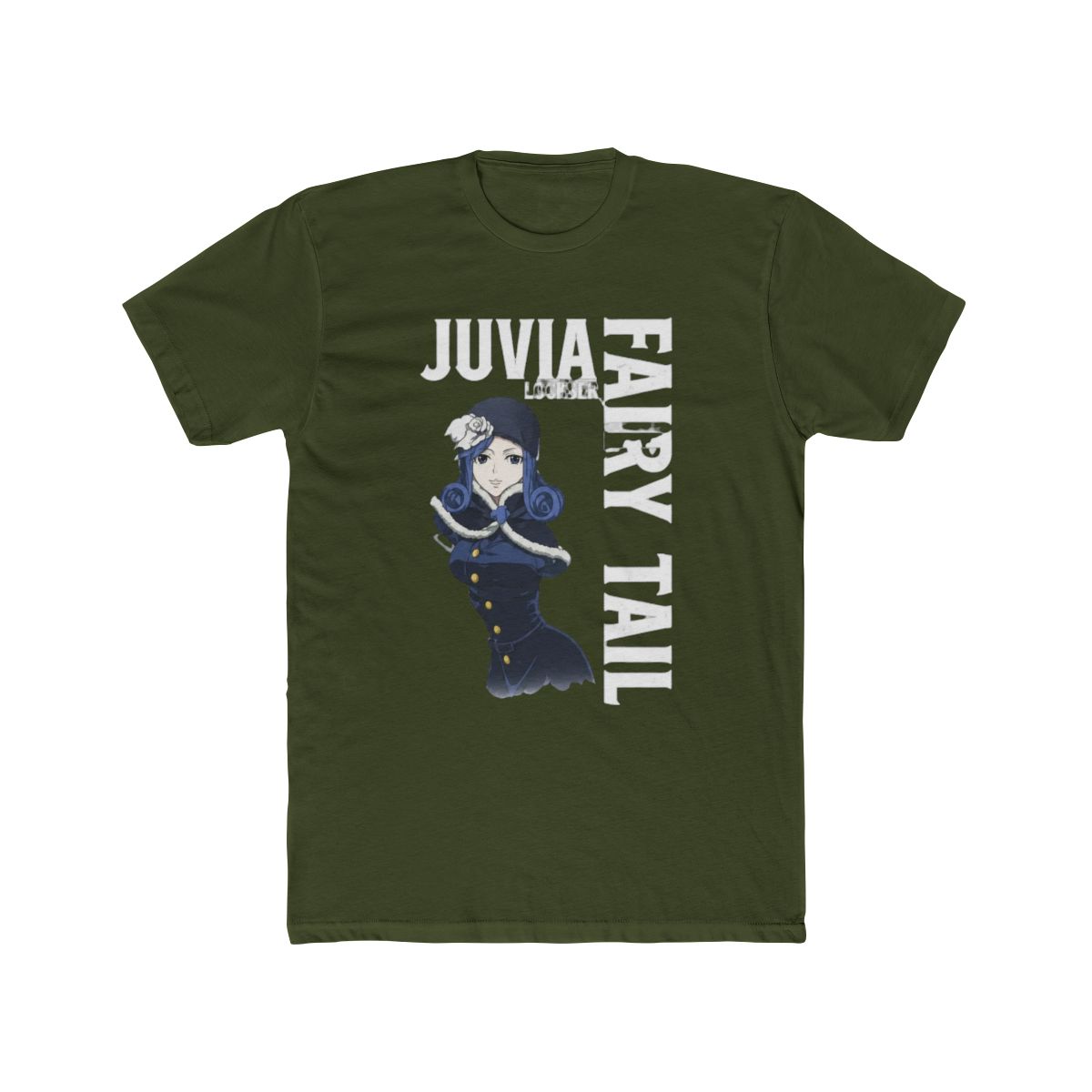 Fairy Tail Juvia Lockser Focus Mineral Wash T Shirt - alternate angle 5, merchandise