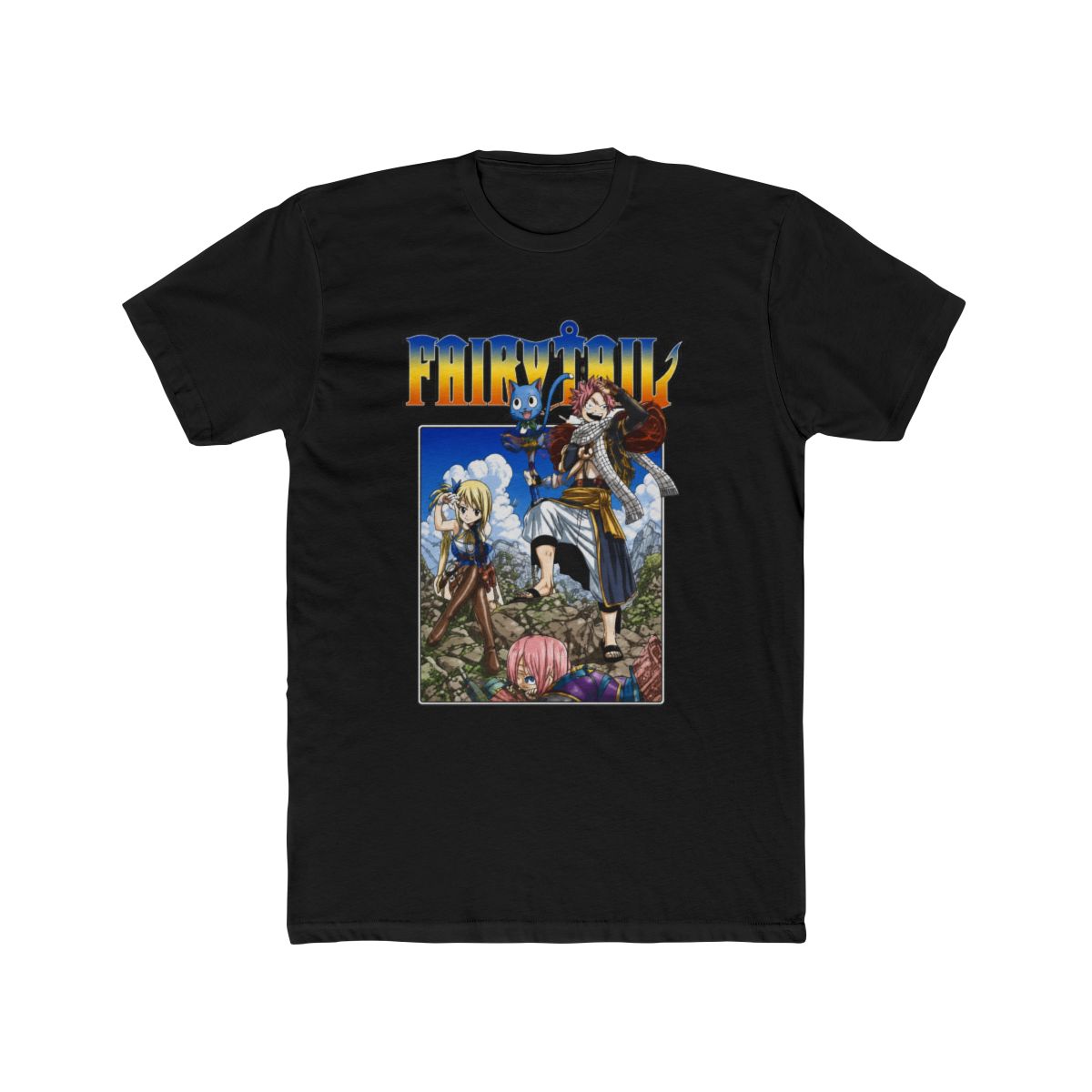 Fairy Tail On A Mission Ringer T Shirt - alternate angle 3, merchandise
