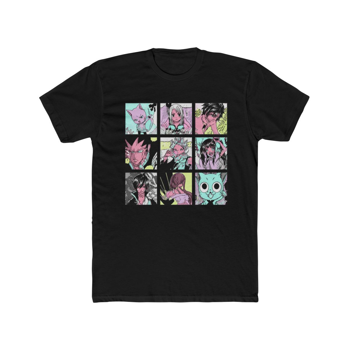 Fairy Tail Box Pop Girls T Shirt - alternate angle 3, merchandise