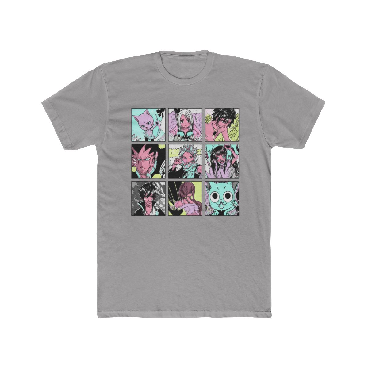 Fairy Tail Box Pop Girls T Shirt - Official T-Shirts merchandise