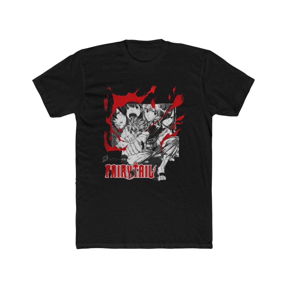 Fairy Tail Blaze Group Girls Baby T Shirt - alternate angle 3, merchandise