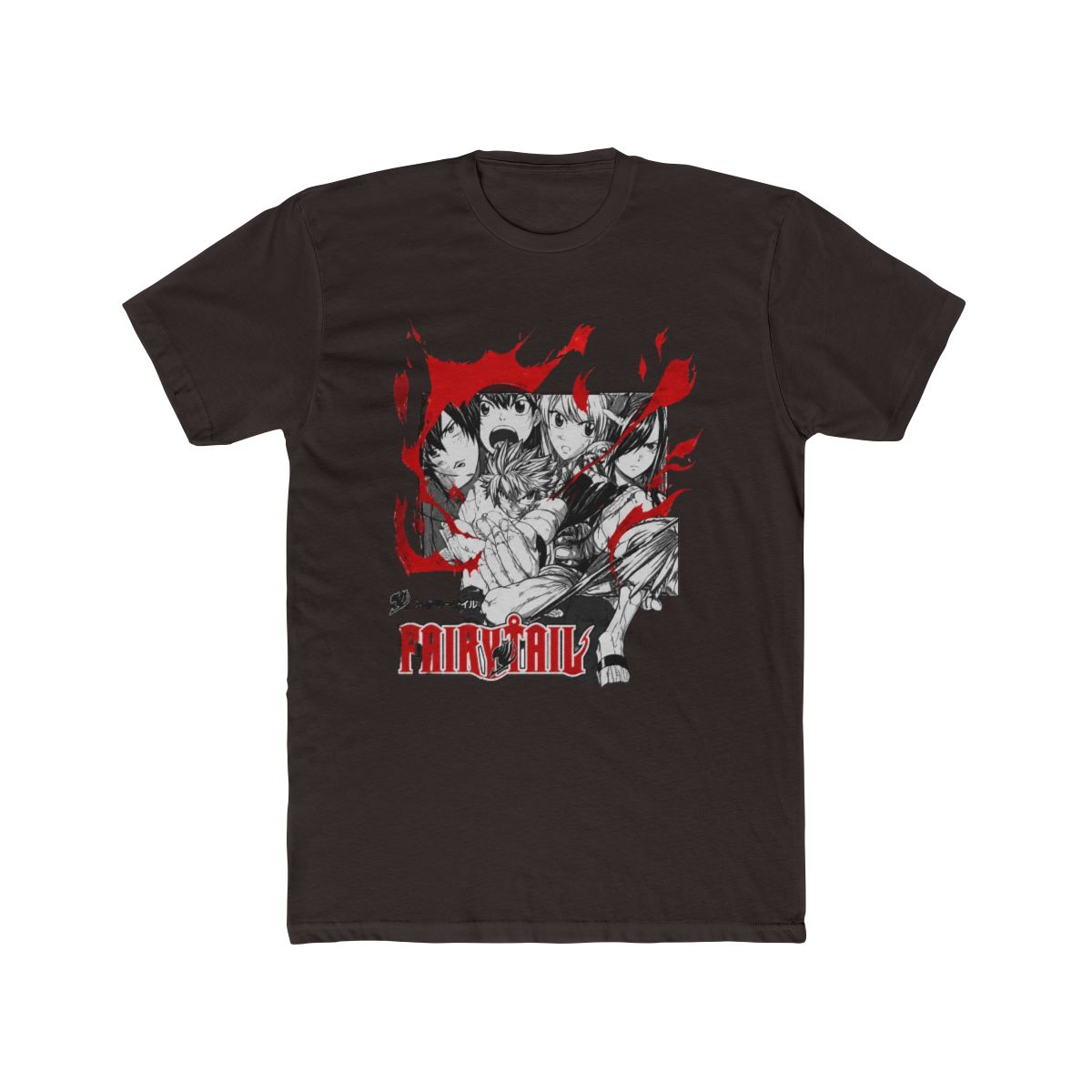 Fairy Tail Blaze Group Girls Baby T Shirt - alternate angle 2, merchandise
