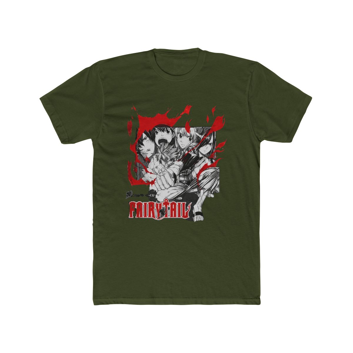 Fairy Tail Blaze Group Girls Baby T Shirt - alternate angle 5, merchandise