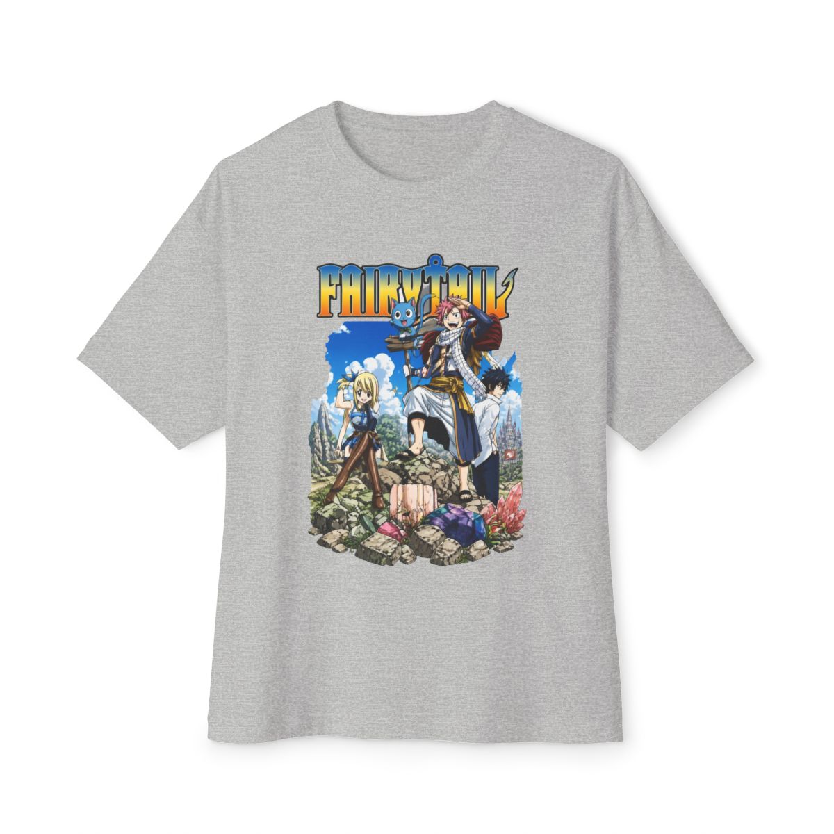 Fairy Tail On A Mission Oversized T-Shirt - alternate angle 5, merchandise