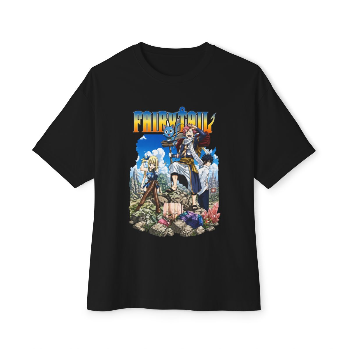 Fairy Tail On A Mission Oversized T-Shirt