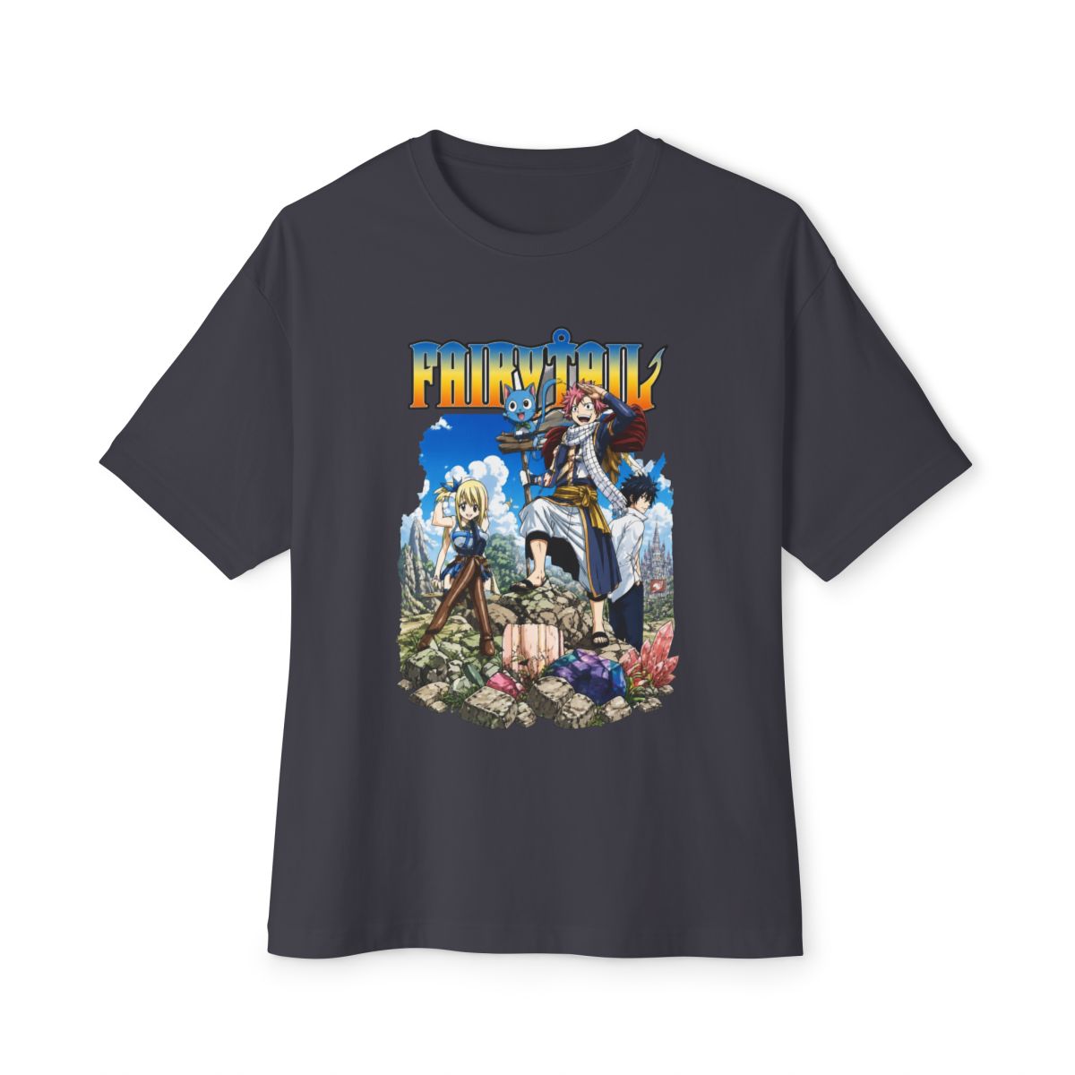 Fairy Tail On A Mission Oversized T-Shirt - alternate angle 4, merchandise