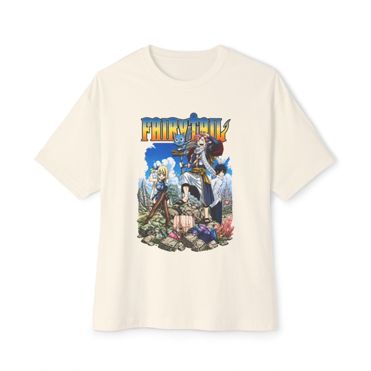 Fairy Tail On A Mission Oversized T-Shirt - alternate angle 3, merchandise