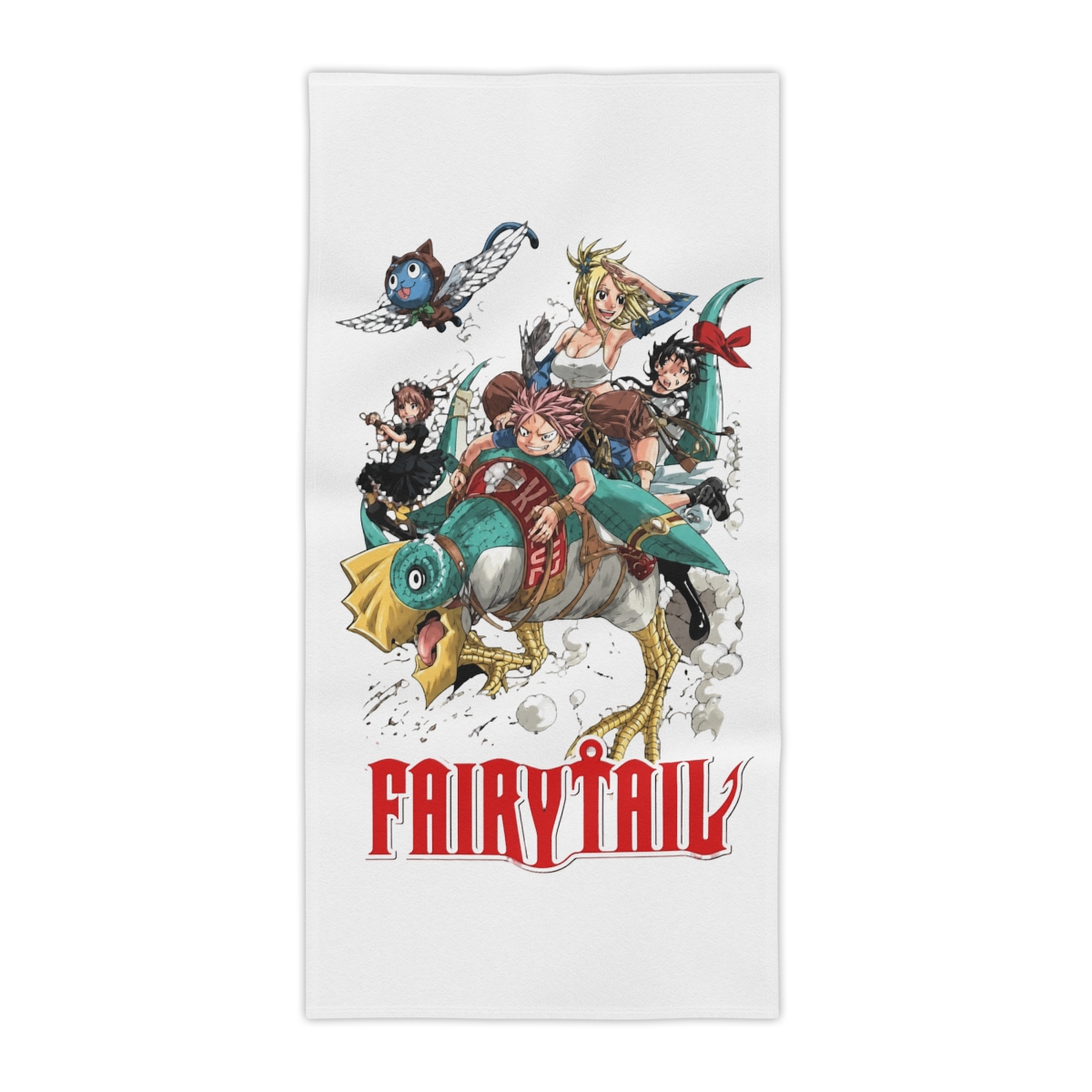 SAKAMI - Fairy Tail - Exploring - Towels - 150 x 75 cm - Original & Licensed - alternate angle 2, merchandise