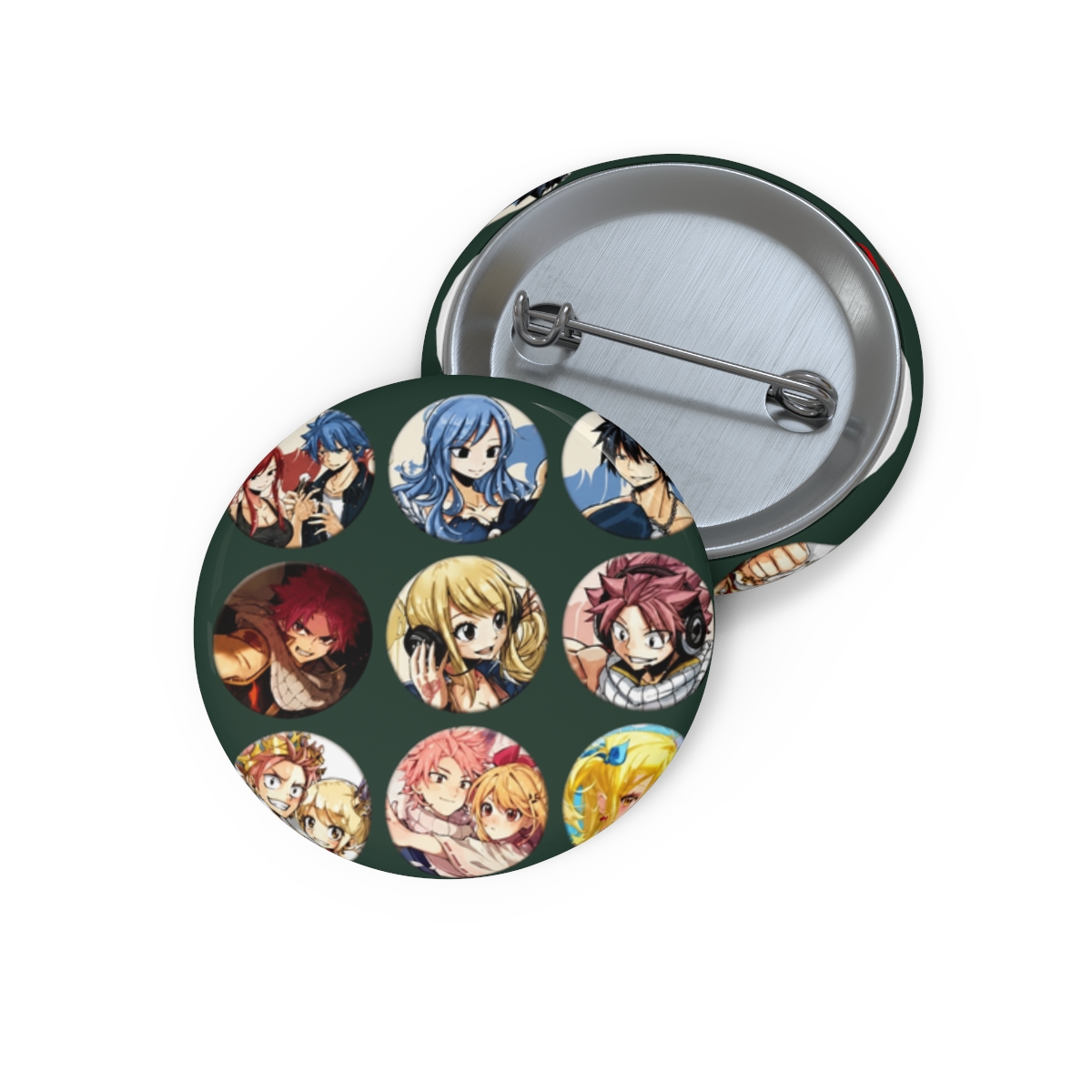 58mm Anime FAIRY TAIL Etherious Natsu Dragneel Gajeel Redfox Cosplay disfraz insignia Pin SPTE broche de hojalata Prop Navidad Gilf