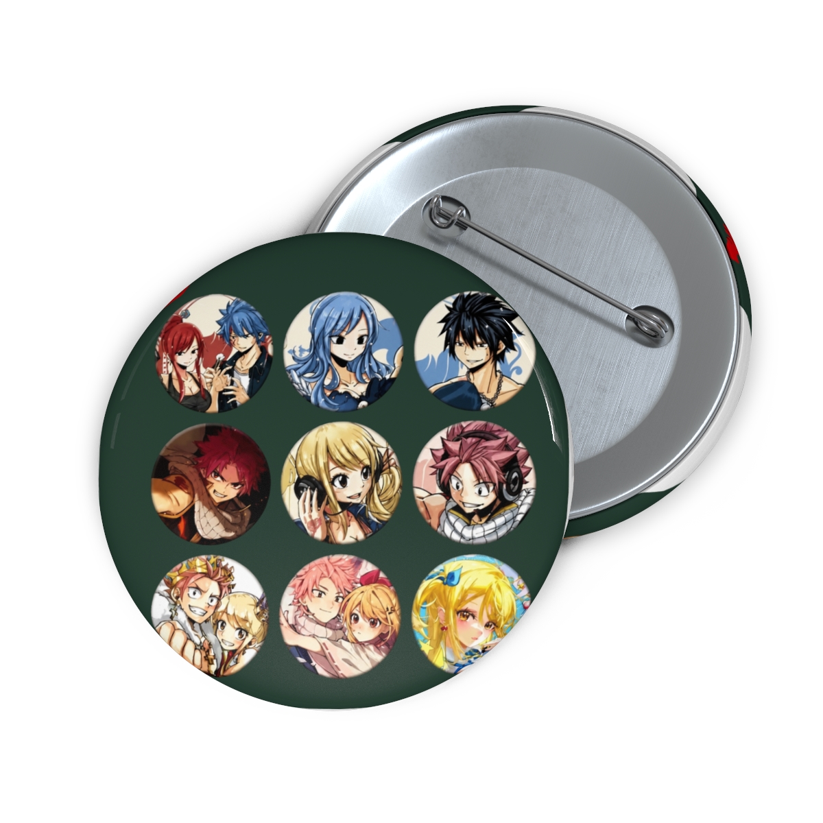 58mm Anime FAIRY TAIL Etherious Natsu Dragneel Gajeel Redfox Cosplay disfraz insignia Pin SPTE broche de hojalata Prop Navidad Gilf - alternate angle 1, merchandise